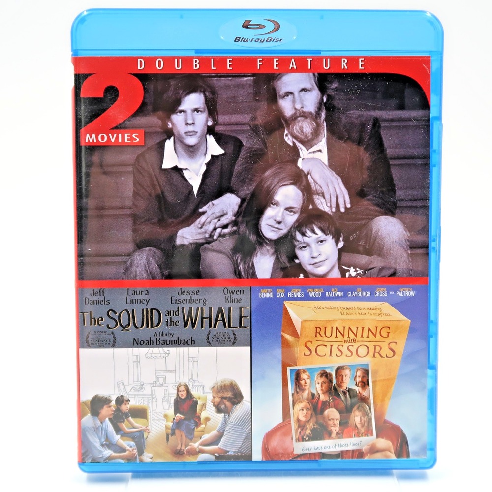 The Squid and the Whale Running with Scissors Blu-ray Double Feature Baldwin